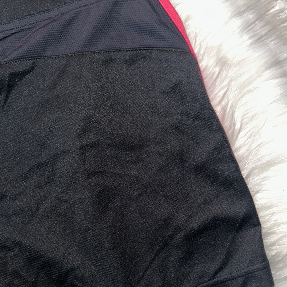 Adidas Pink and Black Athletic Shorts with Moisture-Wicking Fabric Size Medium - Picture 9 of 16